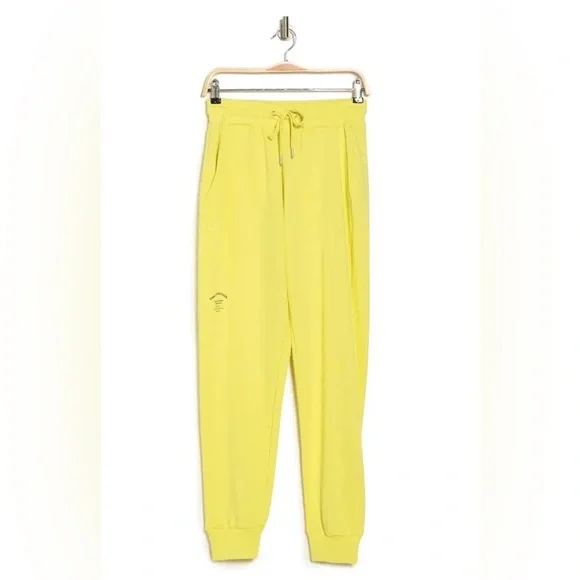 NWT PSK Collective Canary Yellow Sweatshirt & Joggers Set Size 2X | Athleisure - Picture 7 of 8